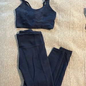 Glider 2 piece workout outfit